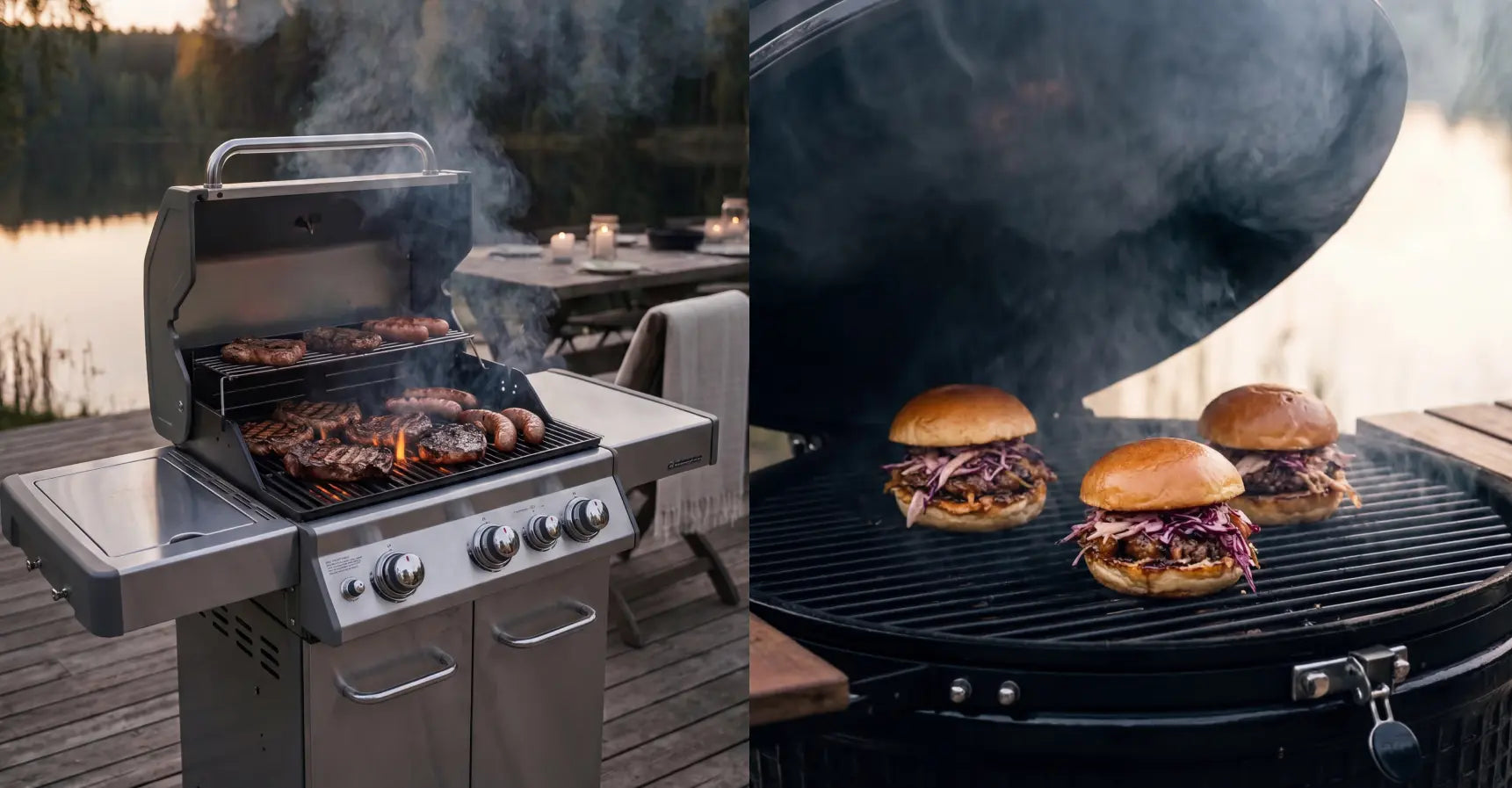 Barbecue gaz vs barbecue à charbon : lequel choisir ?