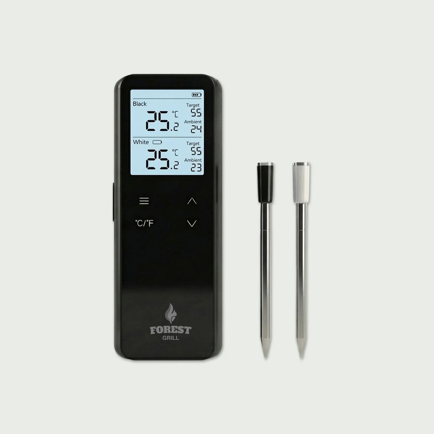 Thermomètre de cuisson connecté avec sondes